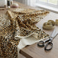 Leopard Print Stretch Velvet 58" Wide| New Creations Fabric & Foam Inc. - New Creations Fabric & Foam Inc