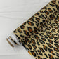Leopard print with foil stretch spandex fabric | New Creation Fabric & Foam - New Creations Fabric & Foam Inc