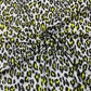 Leopard print with foil stretch spandex fabric | New Creation Fabric & Foam - New Creations Fabric & Foam Inc