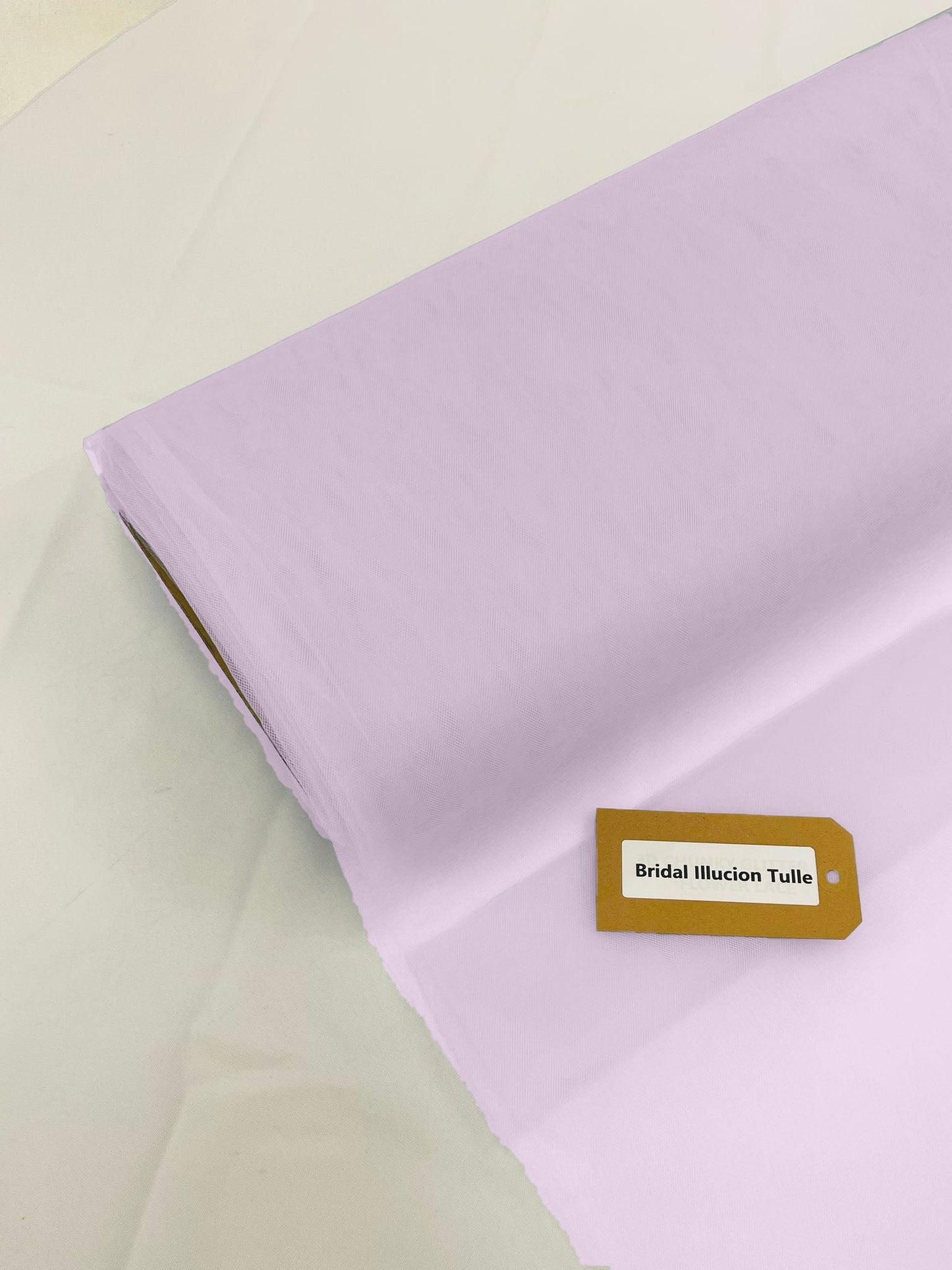 Lilac - Bridal Illusion Tulle 108"Wide Polyester Premium Tulle Fabric Bolt, By The Roll. - New Creations Fabric & Foam Inc