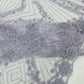 Luxury Bridal Fabric with Geometric Beading on a mesh 54” Wide| New Creations Fabric & Foam Inc. - New Creations Fabric & Foam Inc