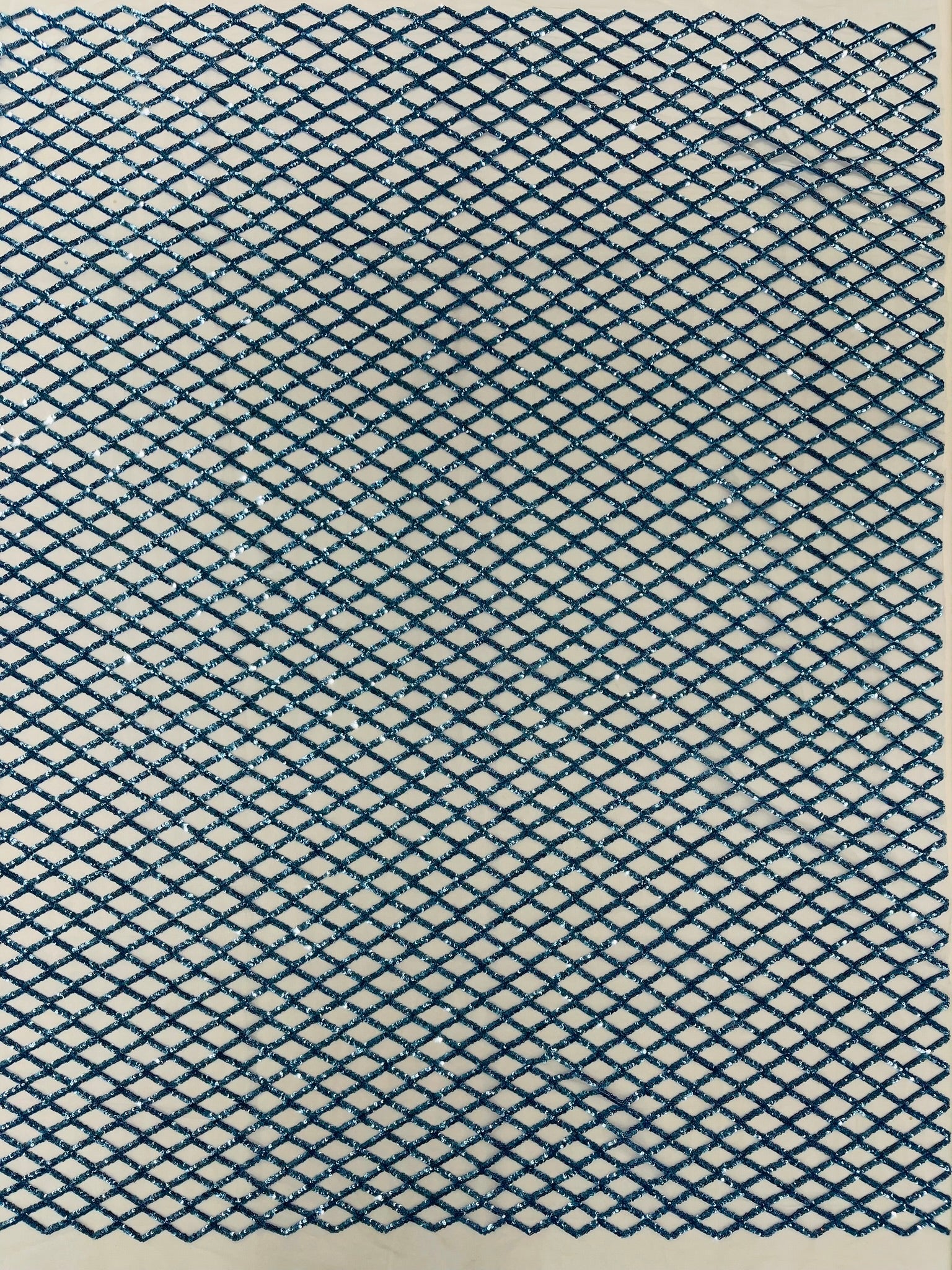 Luxury Diamond Design Mini Glitz Sequins On A Mesh 54” Wide| New Creations Fabric & Foam Inc. - New Creations Fabric & Foam Inc