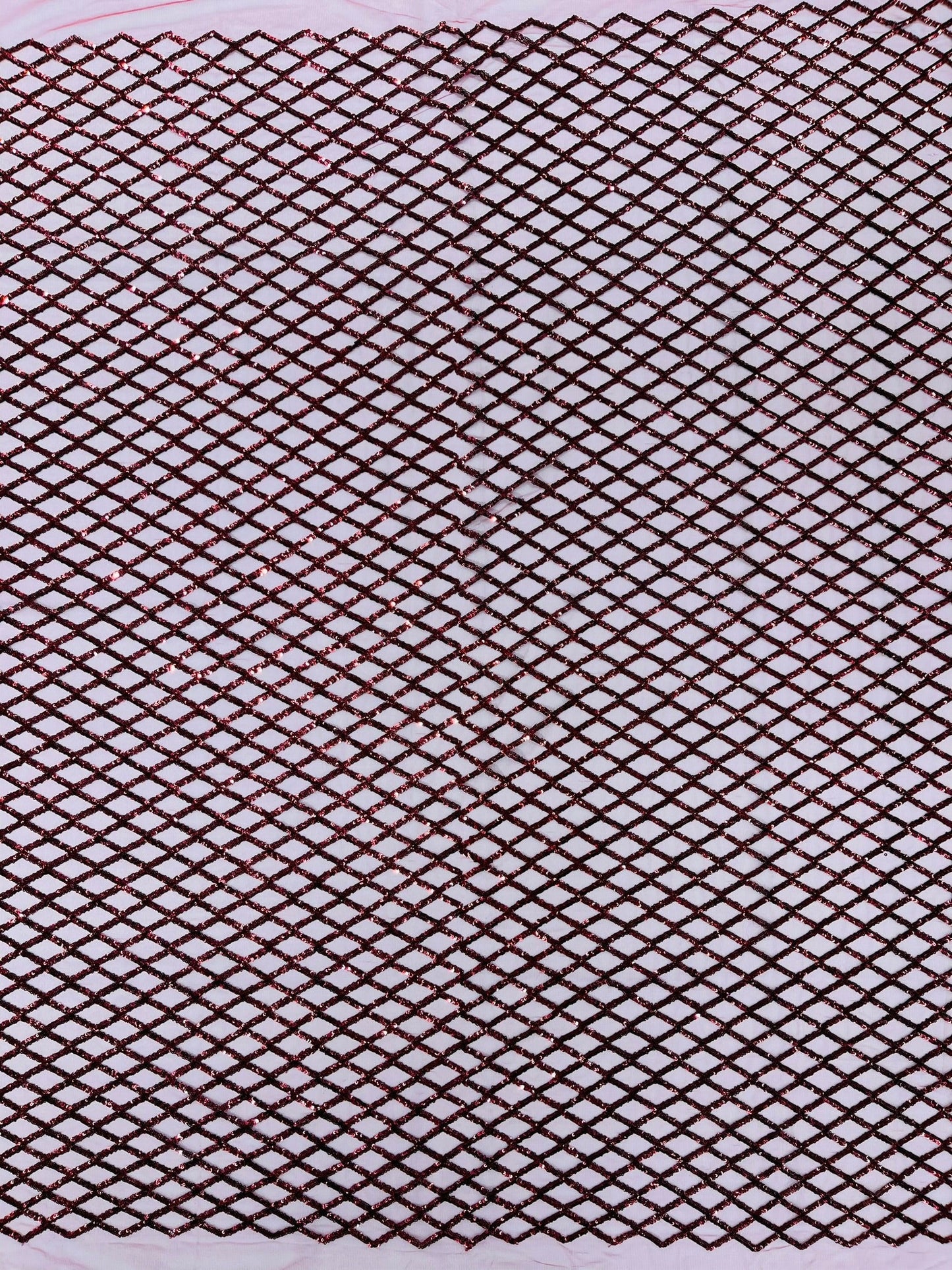 Luxury Diamond Design Mini Glitz Sequins On A Mesh 54” Wide| New Creations Fabric & Foam Inc. - New Creations Fabric & Foam Inc