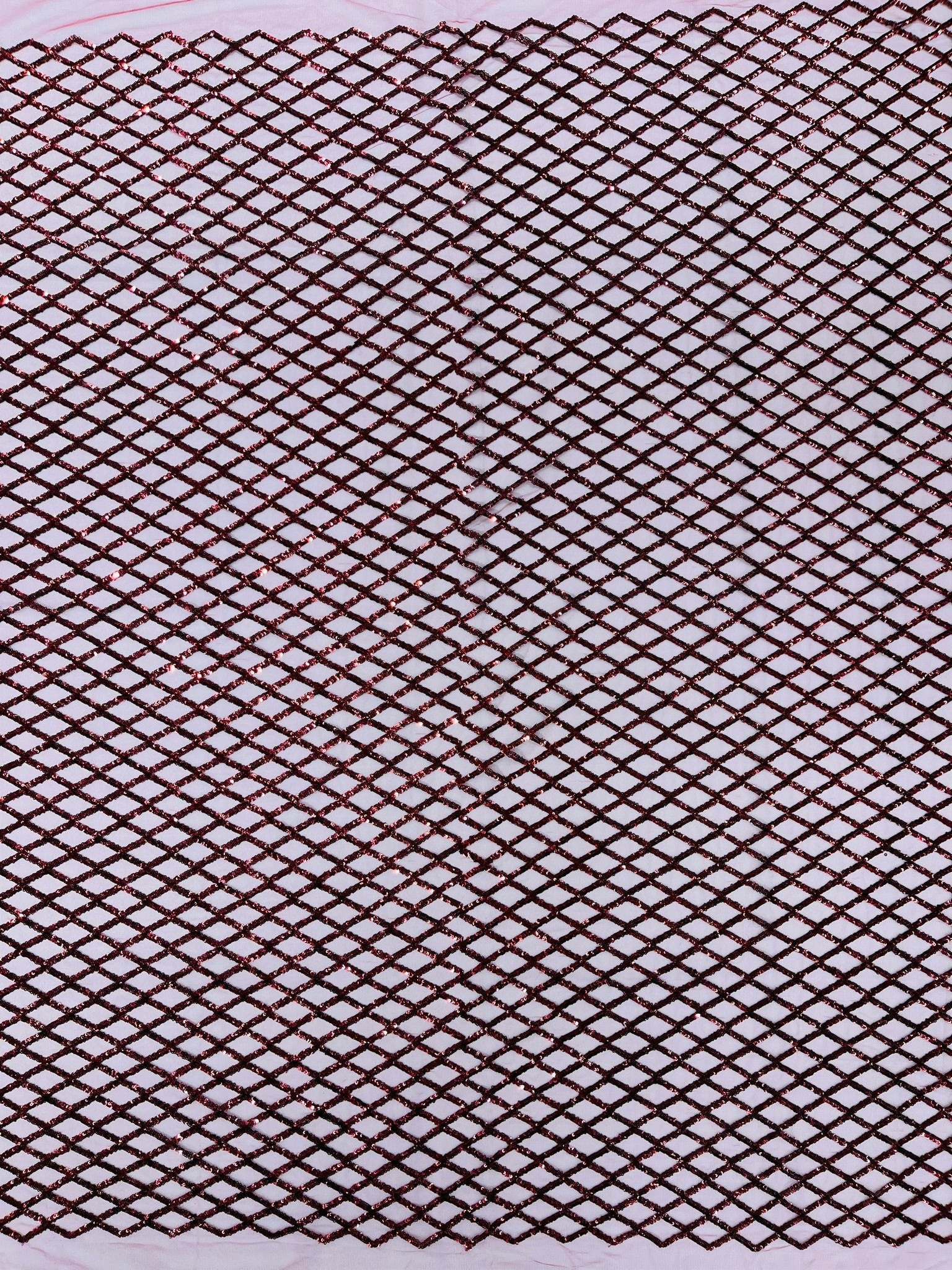 Luxury Diamond Design Mini Glitz Sequins On A Mesh 54” Wide| New Creations Fabric & Foam Inc. - New Creations Fabric & Foam Inc