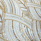 Luxury Feather Damask Beaded Lace Fabric| Prom| Wedding| By The Yard. - New Creations Fabric & Foam Inc