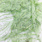 Luxury Feather Damask Beaded Lace Fabric| Prom| Wedding| By The Yard. - New Creations Fabric & Foam Inc