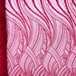 Luxury Feather Damask Beaded Lace Fabric| Prom| Wedding| By The Yard. - New Creations Fabric & Foam Inc