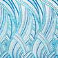 Luxury Feather Damask Beaded Lace Fabric| Prom| Wedding| By The Yard. - New Creations Fabric & Foam Inc