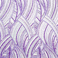 Luxury Feather Damask Beaded Lace Fabric| Prom| Wedding| By The Yard. - New Creations Fabric & Foam Inc