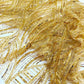 Luxury Feather Damask Beaded Lace Fabric| Prom| Wedding| By The Yard. - New Creations Fabric & Foam Inc