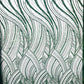 Luxury Feather Damask Beaded Lace Fabric| Prom| Wedding| By The Yard. - New Creations Fabric & Foam Inc