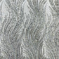 Luxury Flame Beaded Lace Fabric| Prom| Wedding| By The Yard. - New Creations Fabric & Foam Inc