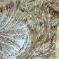 Luxury Flame Beaded Lace Fabric| Prom| Wedding| By The Yard. - New Creations Fabric & Foam Inc