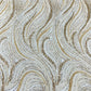 Luxury Wave Beaded Lace Fabric| Prom| Wedding| By The Yard. - New Creations Fabric & Foam Inc