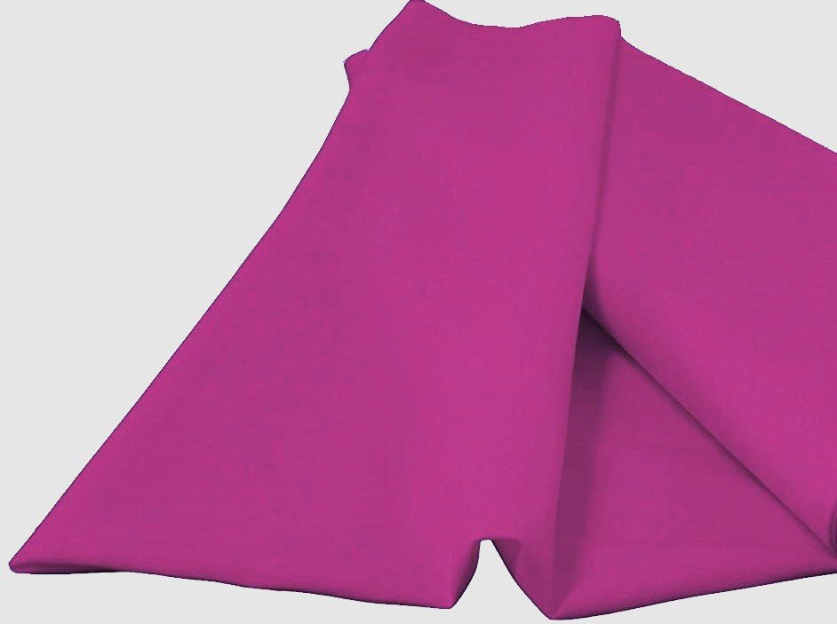 Magenta 58/59" Wide 100% Premium Woven Polyester Poplin Fabric By The Yard - New Creations Fabric & Foam Inc