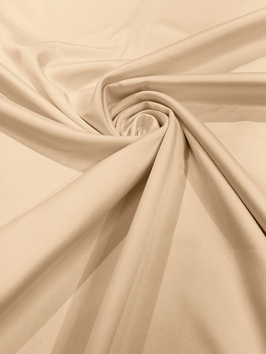MATTE SATIN FABRIC (PEAU DE SOIE) (by the yard) - New Creations Fabric & Foam Inc