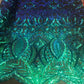 Royalty Sequin Damask Fabric 54” Wide| New Creations Fabric & Foam Inc.