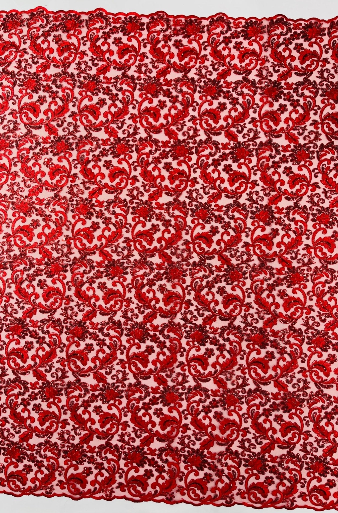 Metallic Corded Lace Design 54| New Creations Fabric & Foam Inc. - New Creations Fabric & Foam Inc