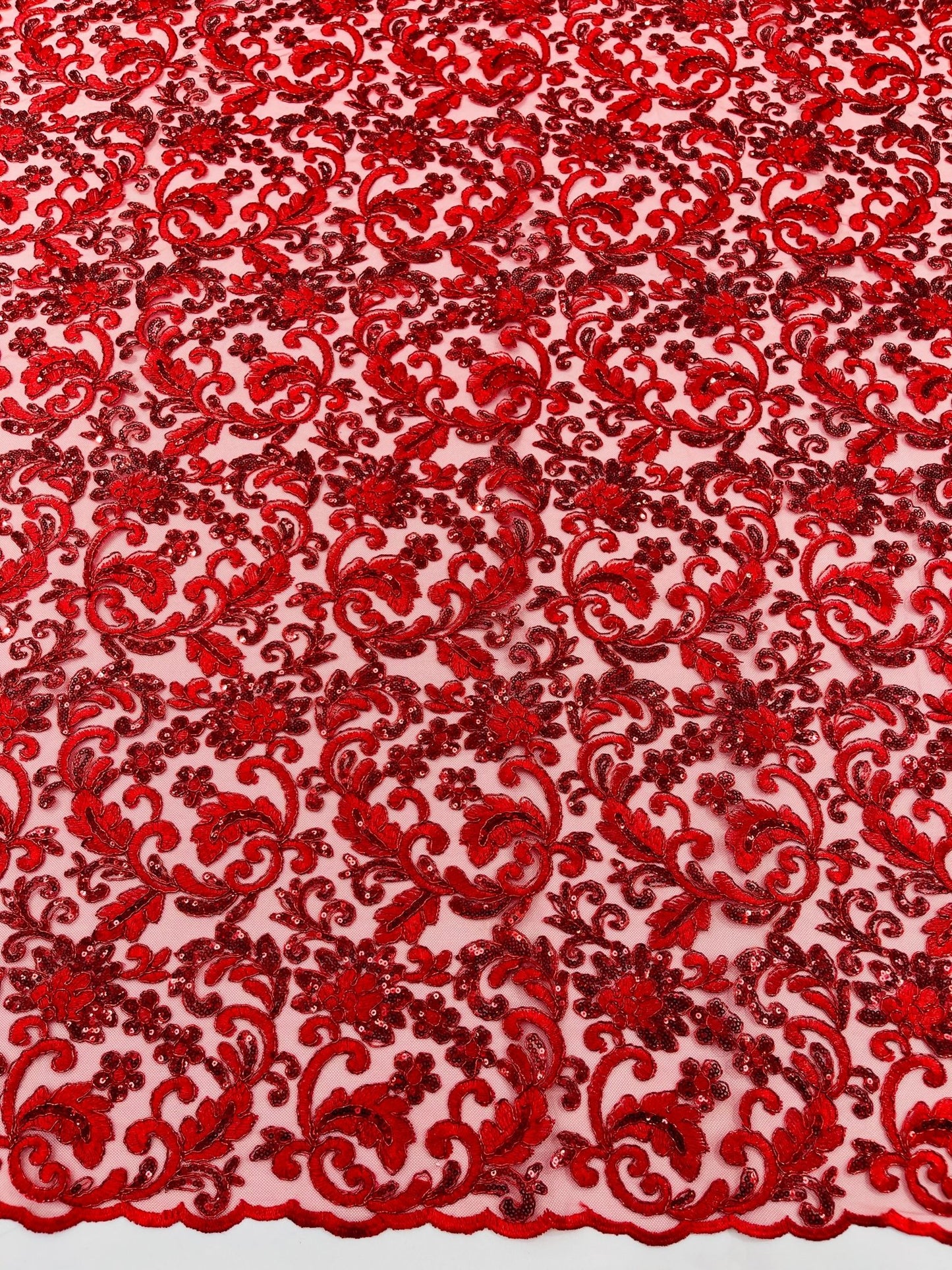 Metallic Corded Lace Design 54| New Creations Fabric & Foam Inc. - New Creations Fabric & Foam Inc