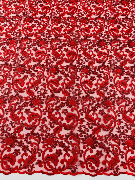 Metallic Corded Lace Design 54| New Creations Fabric & Foam Inc. - New Creations Fabric & Foam Inc