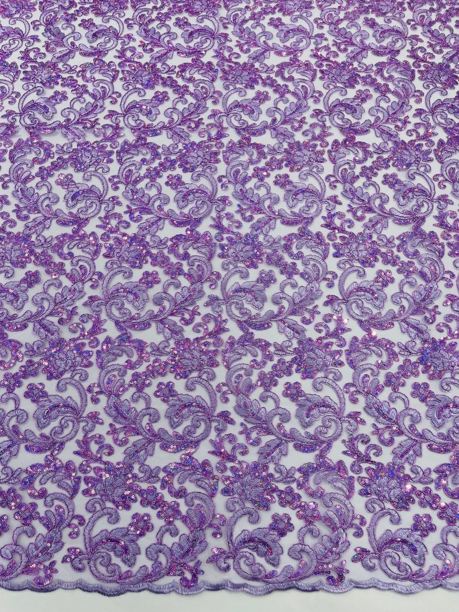 Metallic Corded Lace Design 54| New Creations Fabric & Foam Inc. - New Creations Fabric & Foam Inc