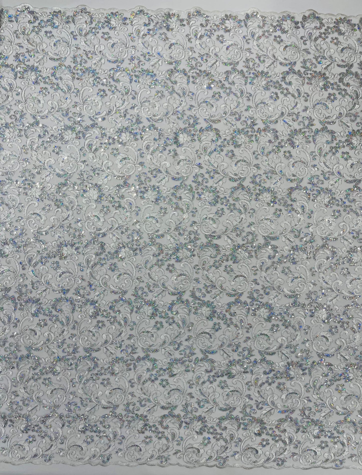 Metallic Corded Lace Design 54| New Creations Fabric & Foam Inc. - New Creations Fabric & Foam Inc