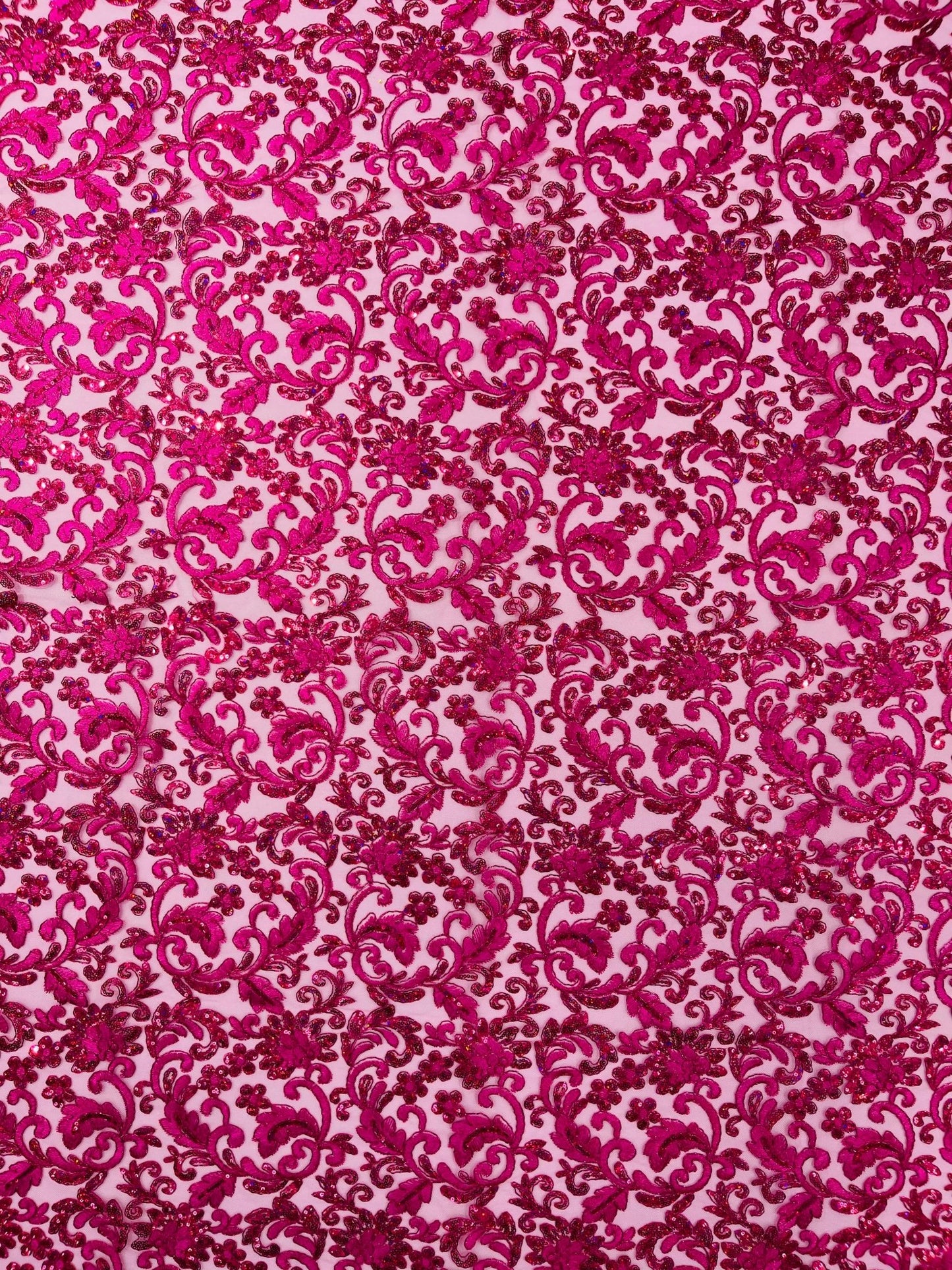 Metallic Corded Lace Design 54| New Creations Fabric & Foam Inc. - New Creations Fabric & Foam Inc