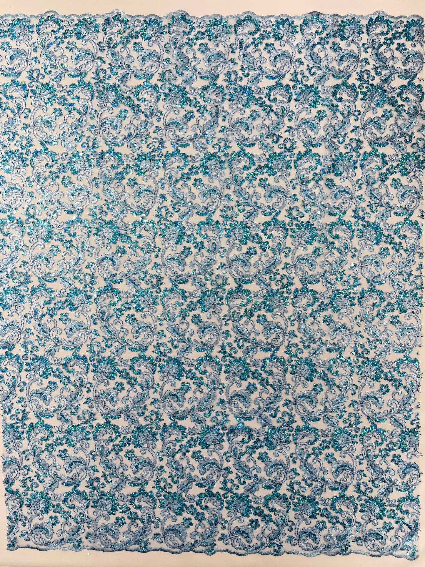 Metallic Corded Lace Design 54| New Creations Fabric & Foam Inc. - New Creations Fabric & Foam Inc