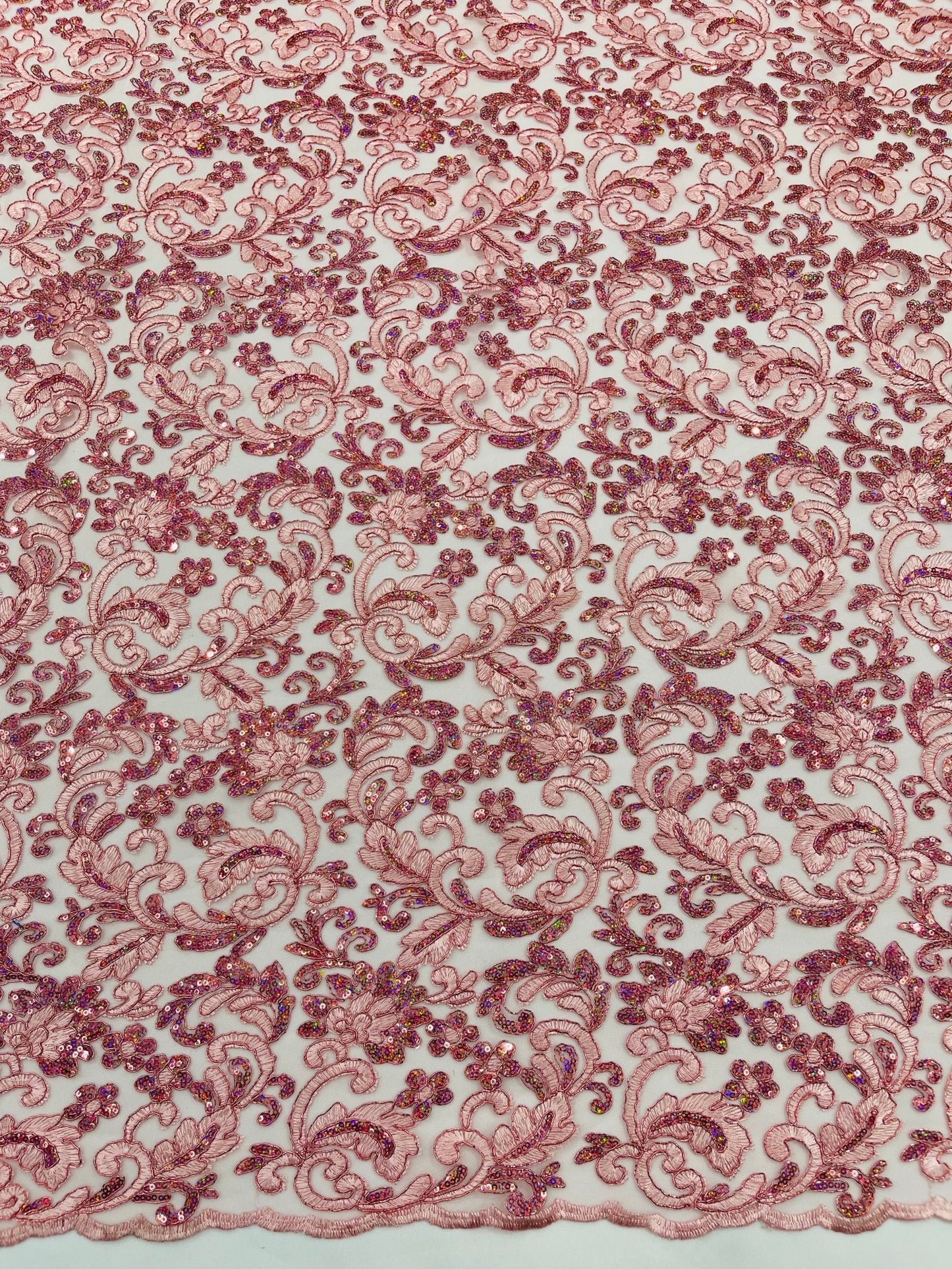 Metallic Corded Lace Design 54| New Creations Fabric & Foam Inc. - New Creations Fabric & Foam Inc