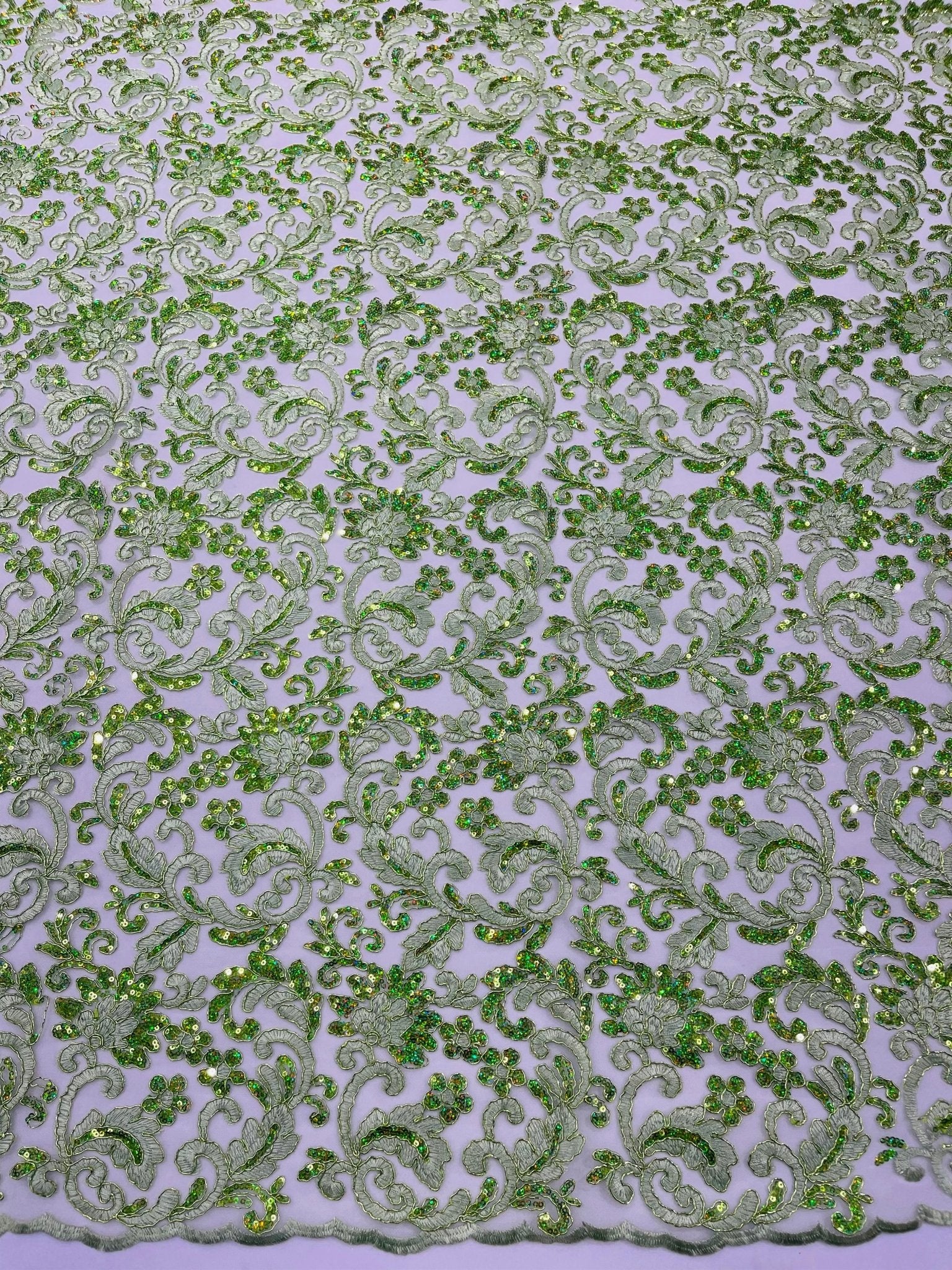 Metallic Corded Lace Design 54| New Creations Fabric & Foam Inc. - New Creations Fabric & Foam Inc