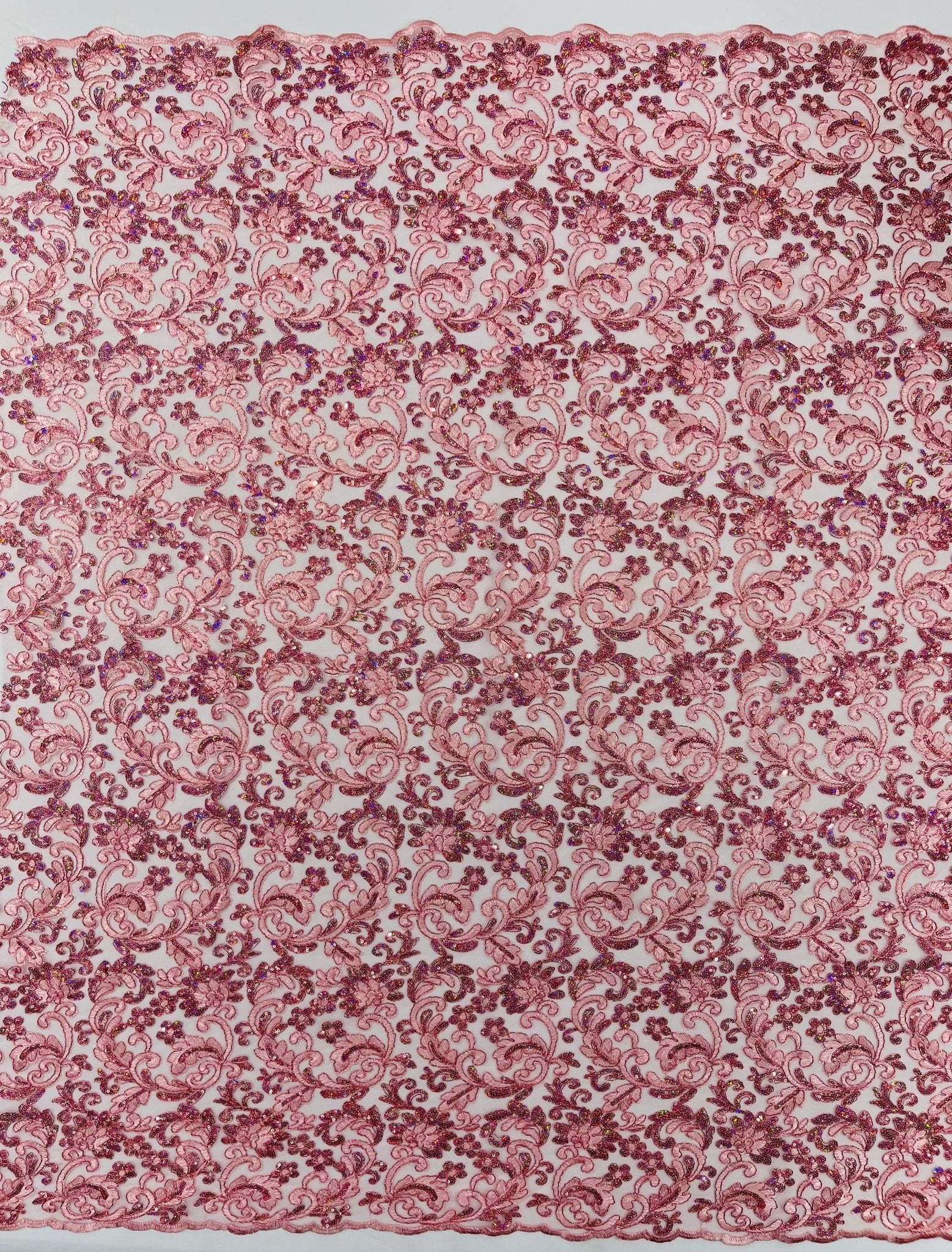 Metallic Corded Lace Design 54| New Creations Fabric & Foam Inc. - New Creations Fabric & Foam Inc