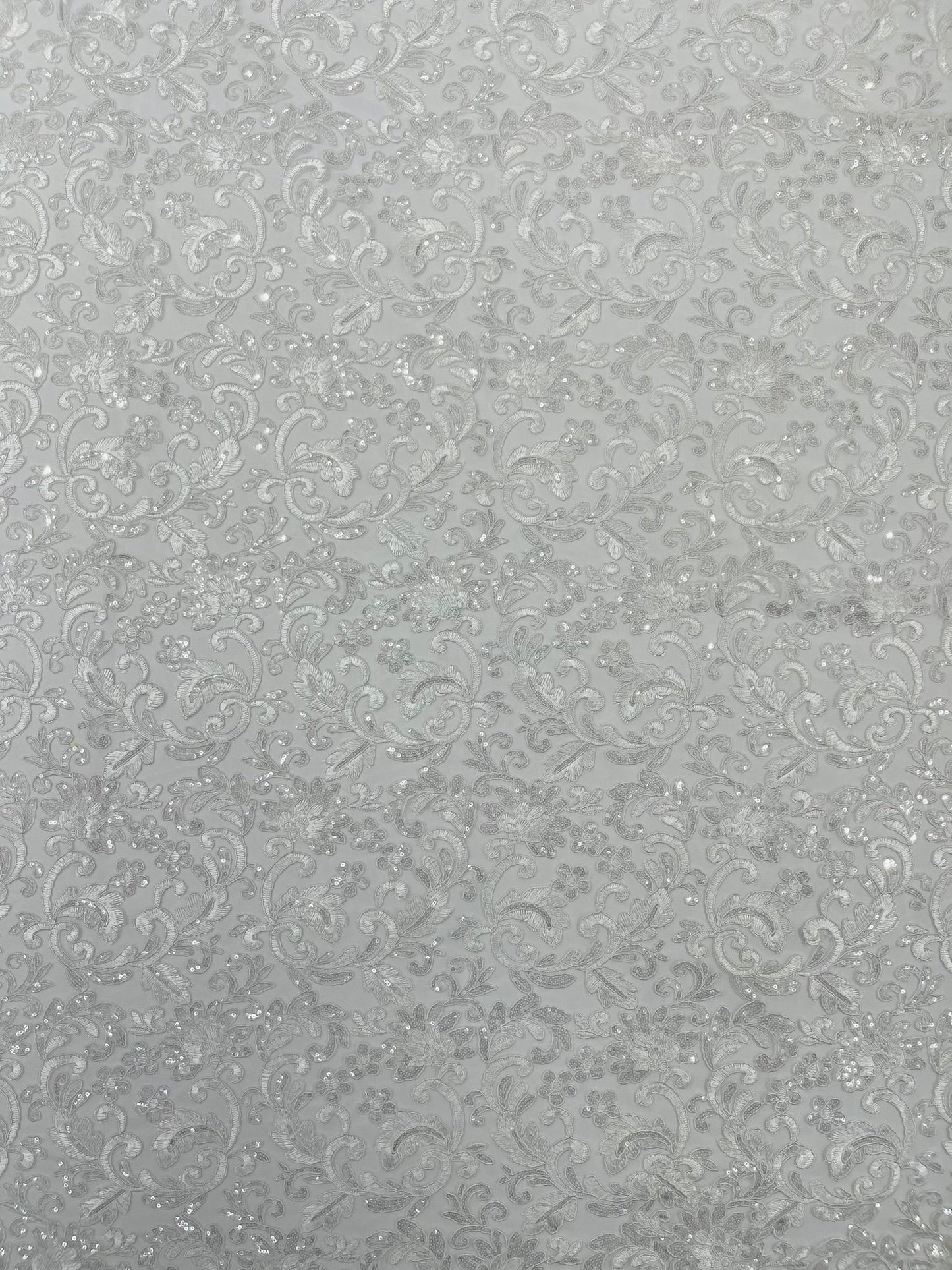 Metallic Corded Lace Design 54" Wide| New Creations Fabric & Foam Inc. - New Creations Fabric & Foam Inc