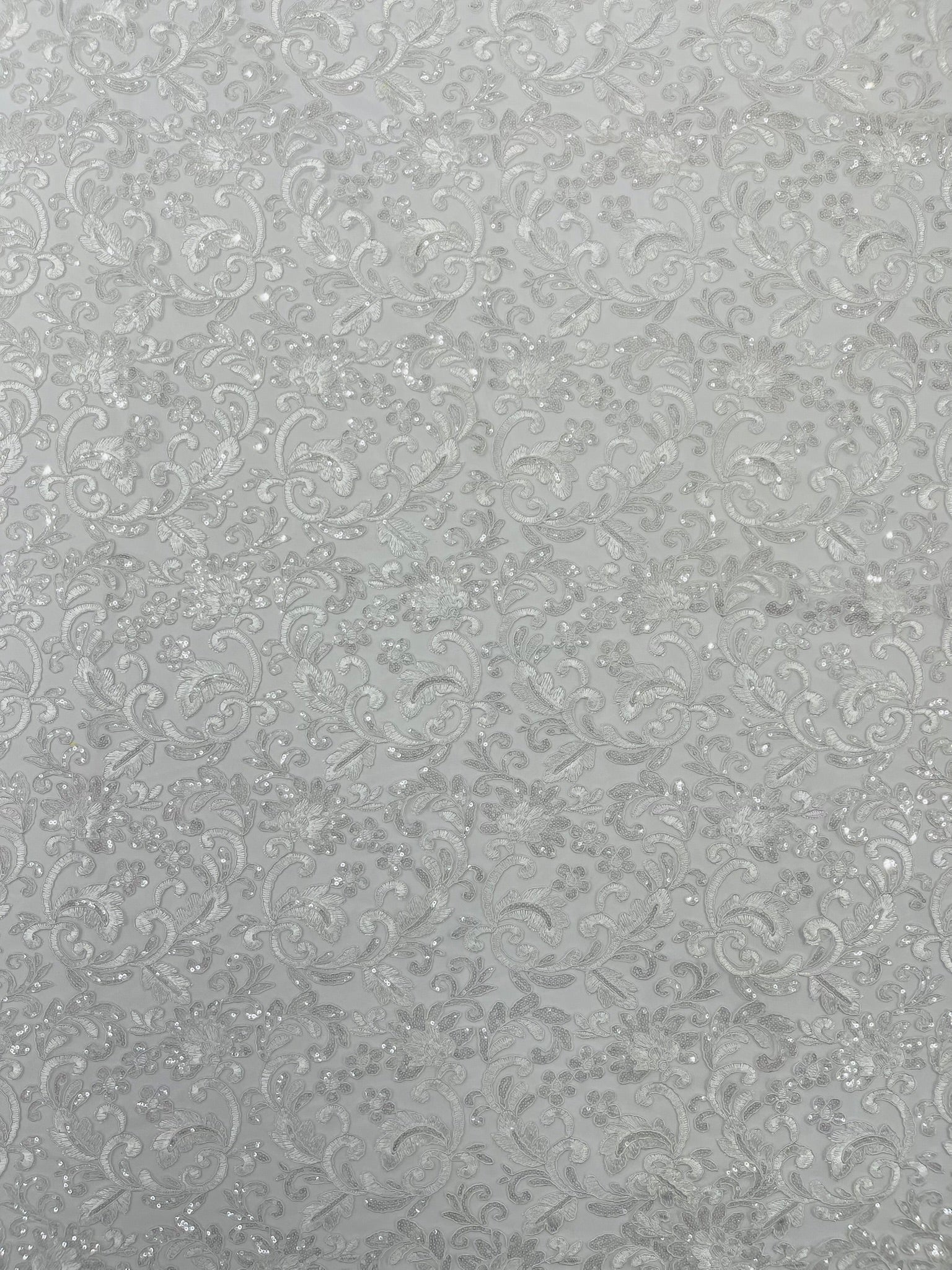 Metallic Corded Lace Design 54" Wide| New Creations Fabric & Foam Inc. - New Creations Fabric & Foam Inc