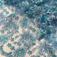 Metallic floral lace design embroidered 54" Wide | New Creations Fabric & Foam Inc. - New Creations Fabric & Foam Inc