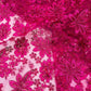 Metallic floral lace design embroidered 54" Wide | New Creations Fabric & Foam Inc. - New Creations Fabric & Foam Inc
