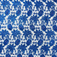Metallic floral lace design embroidered 54" Wide | New Creations Fabric & Foam Inc. - New Creations Fabric & Foam Inc