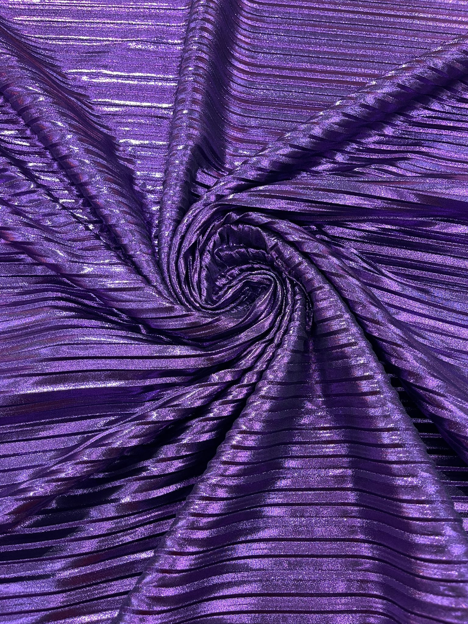 Metallic foil accordion | New Creation Fabric & Foam - New Creations Fabric & Foam Inc