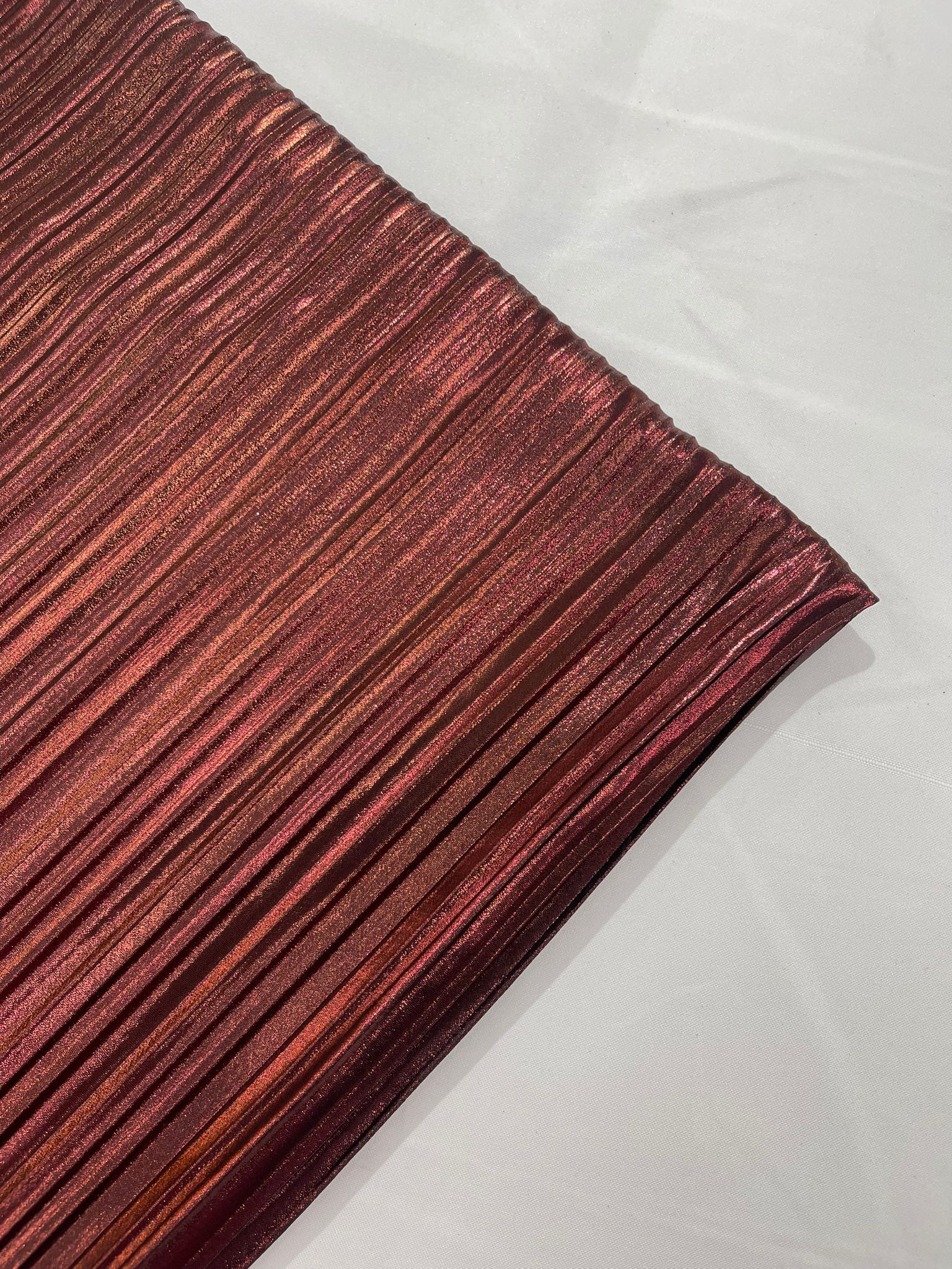 Metallic foil accordion | New Creation Fabric & Foam - New Creations Fabric & Foam Inc