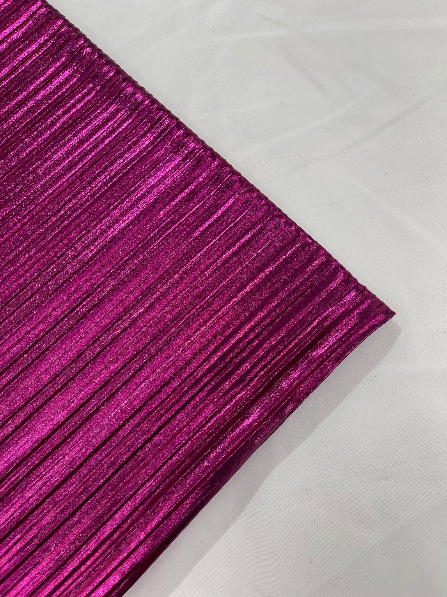 Metallic foil accordion | New Creation Fabric & Foam - New Creations Fabric & Foam Inc