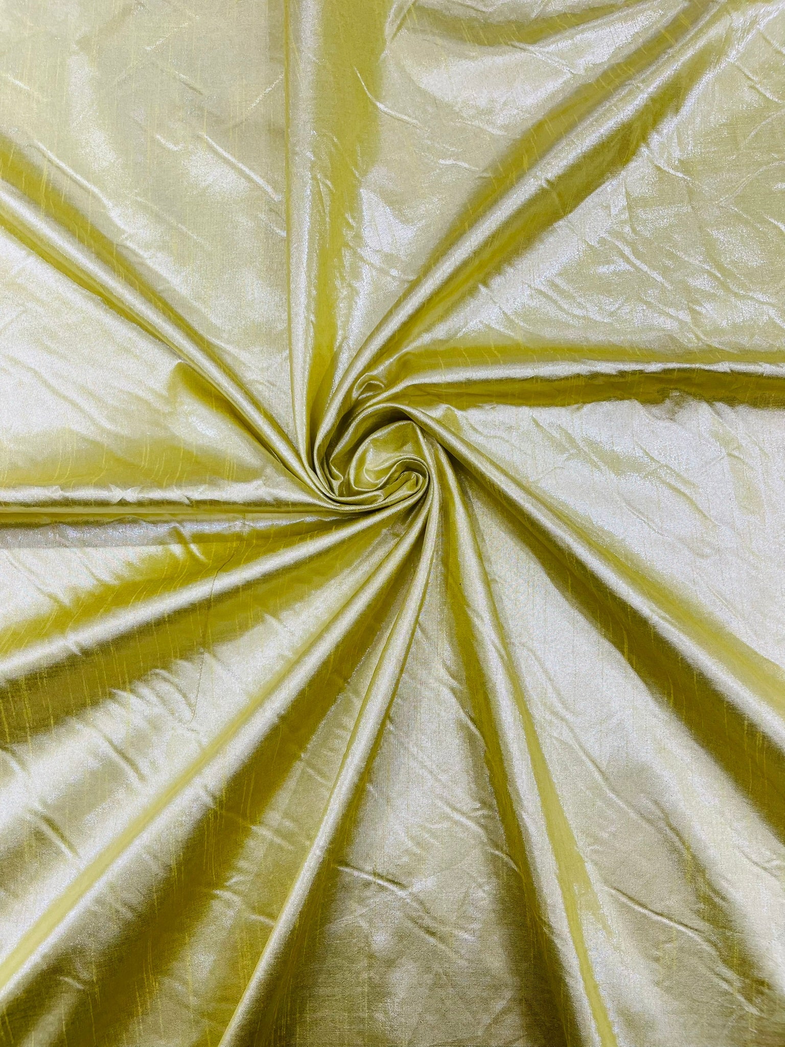 Metallic Polyester Dupioni Faux Silk Fabric | 55" Wide Wedding, Home Decor. - New Creations Fabric & Foam Inc