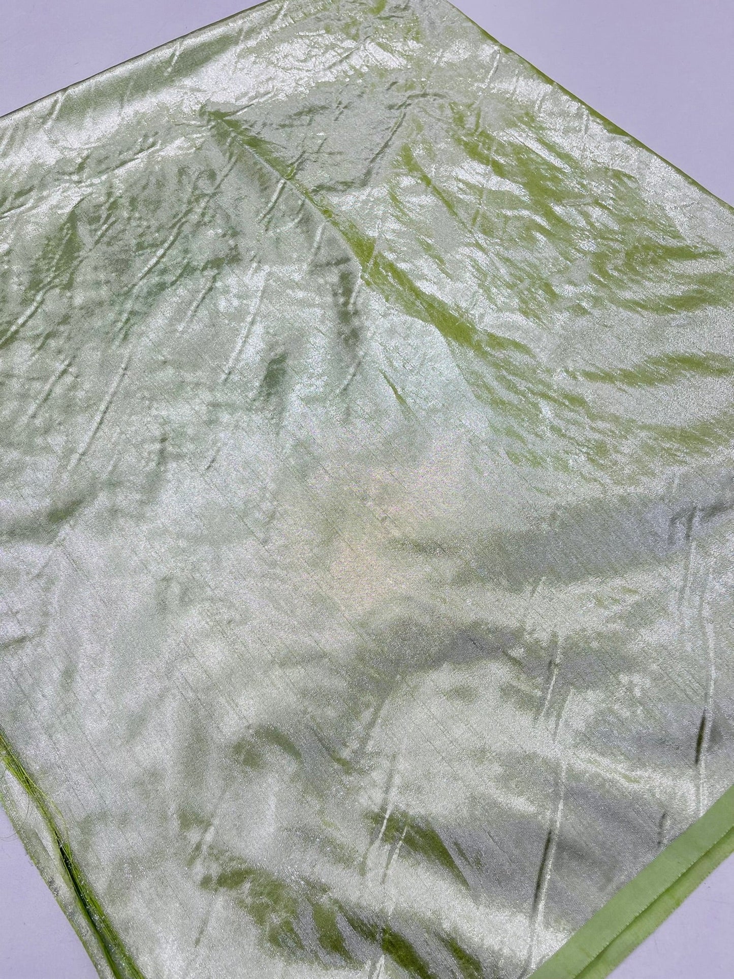 Metallic Polyester Dupioni Faux Silk Fabric | 55" Wide Wedding, Home Decor. - New Creations Fabric & Foam Inc