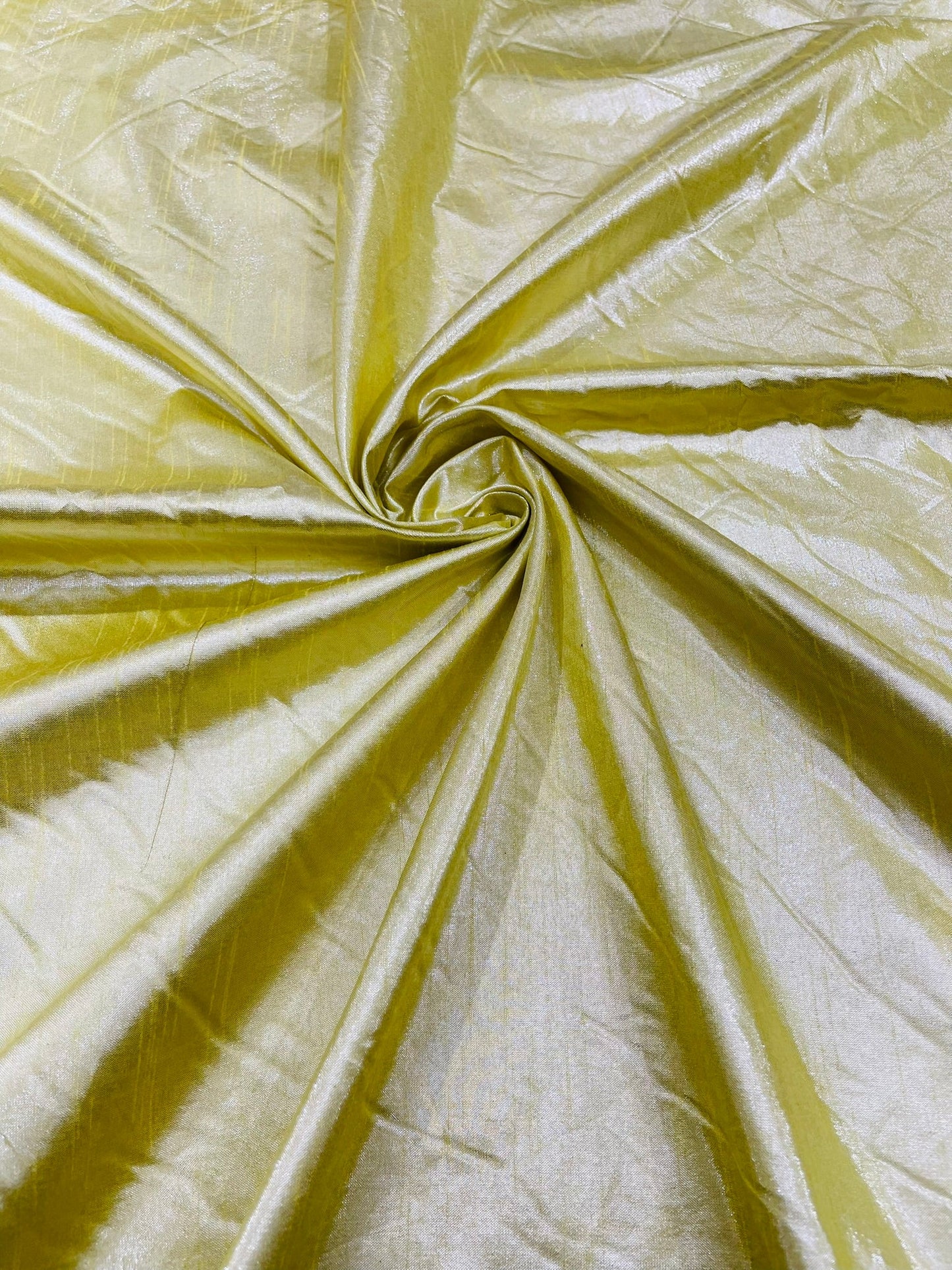 Metallic Polyester Dupioni Faux Silk Fabric | 55" Wide Wedding, Home Decor. - New Creations Fabric & Foam Inc