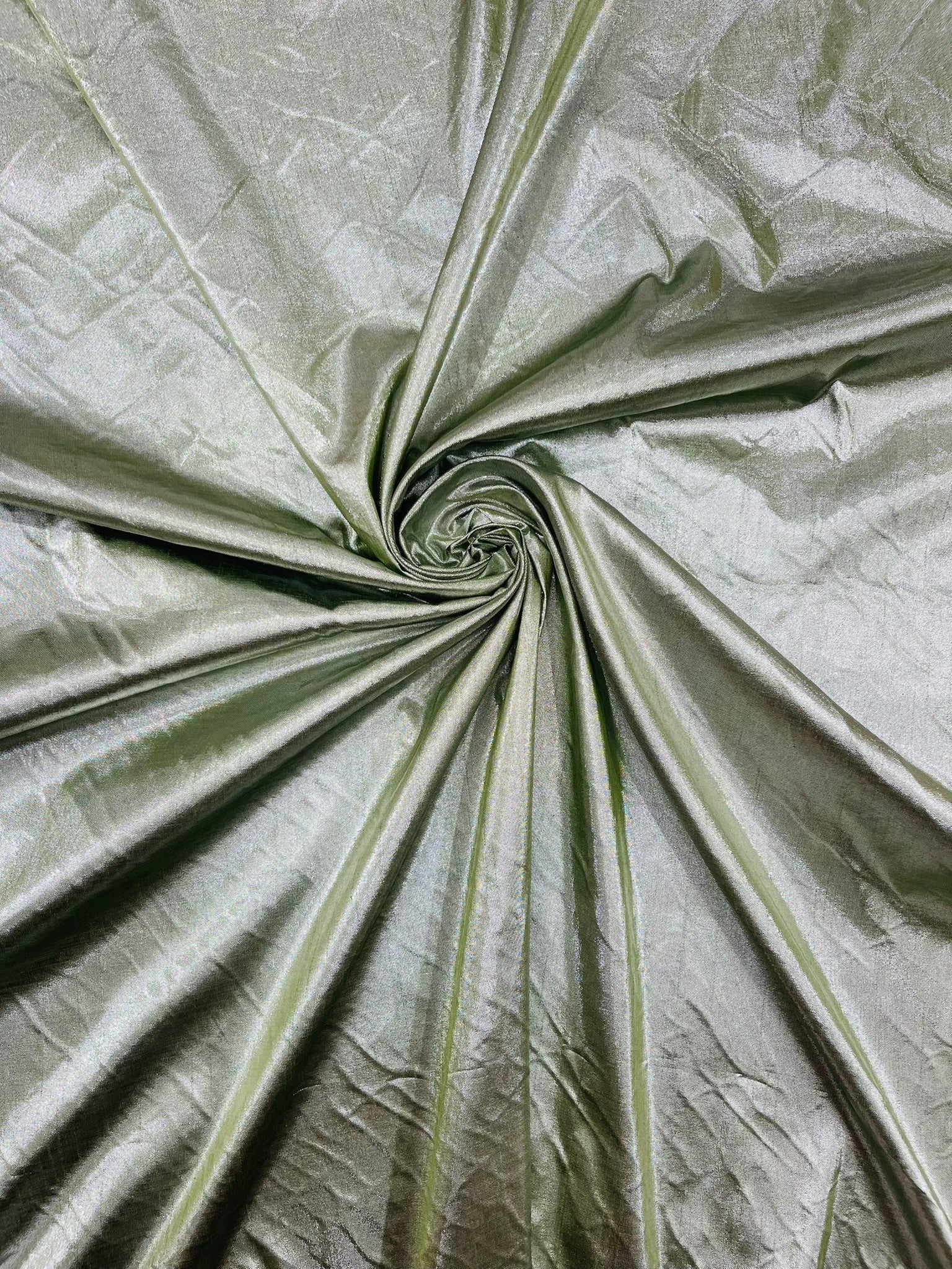 Metallic Polyester Dupioni Faux Silk Fabric | 55" Wide Wedding, Home Decor. - New Creations Fabric & Foam Inc