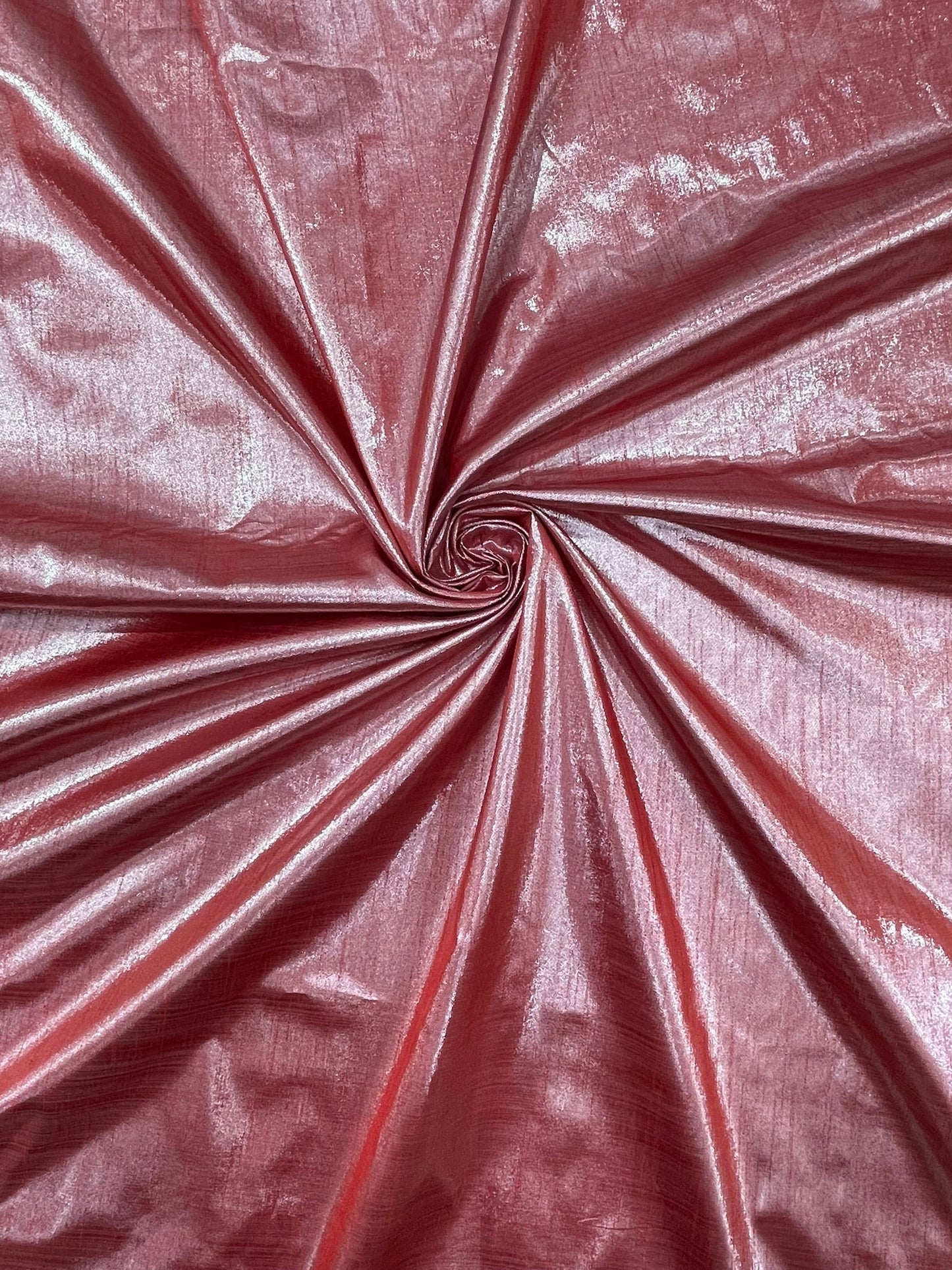 Metallic Polyester Dupioni Faux Silk Fabric | 55" Wide Wedding, Home Decor. - New Creations Fabric & Foam Inc