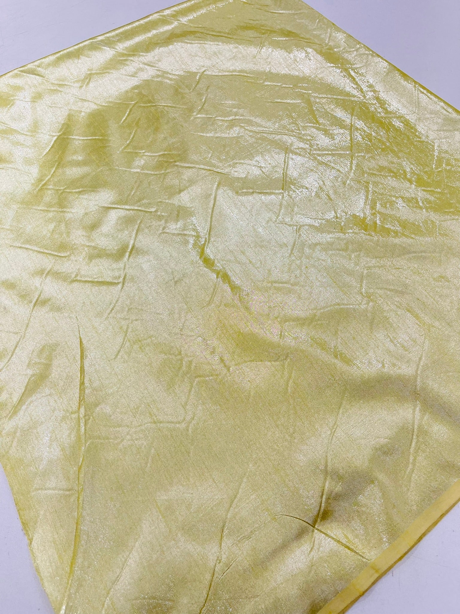 Metallic Polyester Dupioni Faux Silk Fabric | 55" Wide Wedding, Home Decor. - New Creations Fabric & Foam Inc