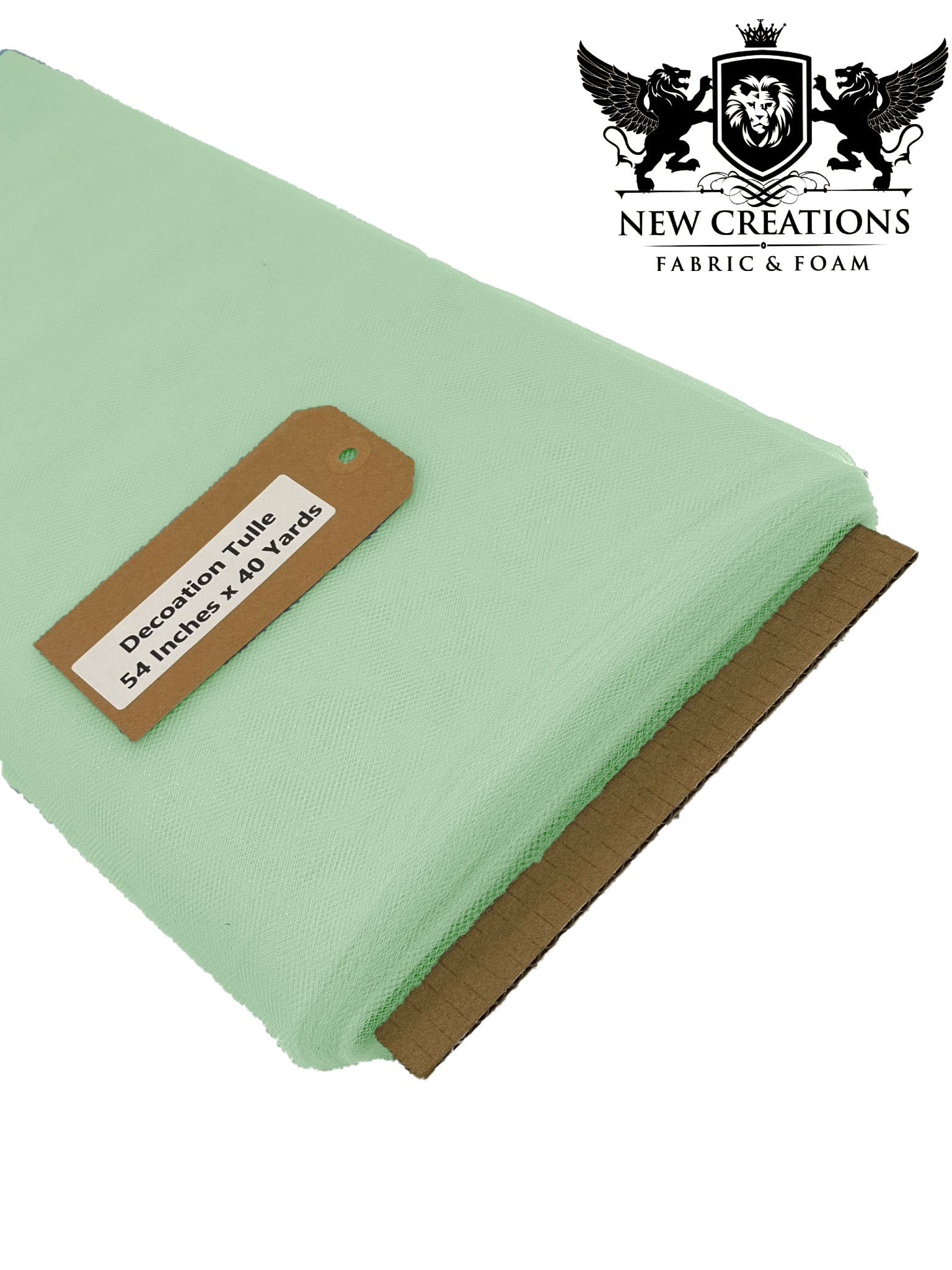 Mint Tutu Fabric Bolt Bridal Party Wedding Decoration, Wholesale Tulle, Party, Tulle Net. - New Creations Fabric & Foam Inc