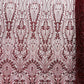 Modern Luxury Beaded Fabric Embroidered on a Mesh Lace 54” Wide| New Creations Fabric & Foam Inc. - New Creations Fabric & Foam Inc