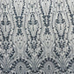 Modern Luxury Beaded Fabric Embroidered on a Mesh Lace 54” Wide| New Creations Fabric & Foam Inc. - New Creations Fabric & Foam Inc