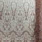 Modern Luxury Beaded Fabric Embroidered on a Mesh Lace 54” Wide| New Creations Fabric & Foam Inc. - New Creations Fabric & Foam Inc