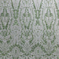 Modern Luxury Beaded Fabric Embroidered on a Mesh Lace 54” Wide| New Creations Fabric & Foam Inc. - New Creations Fabric & Foam Inc